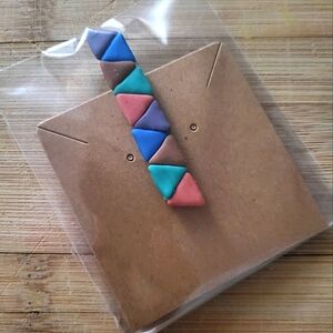 Geometric Hair Barrette clip